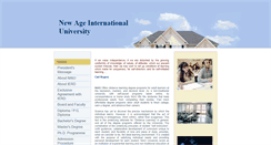Desktop Screenshot of newageuniversity.net